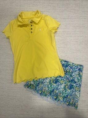 Girls Golf Outfit
